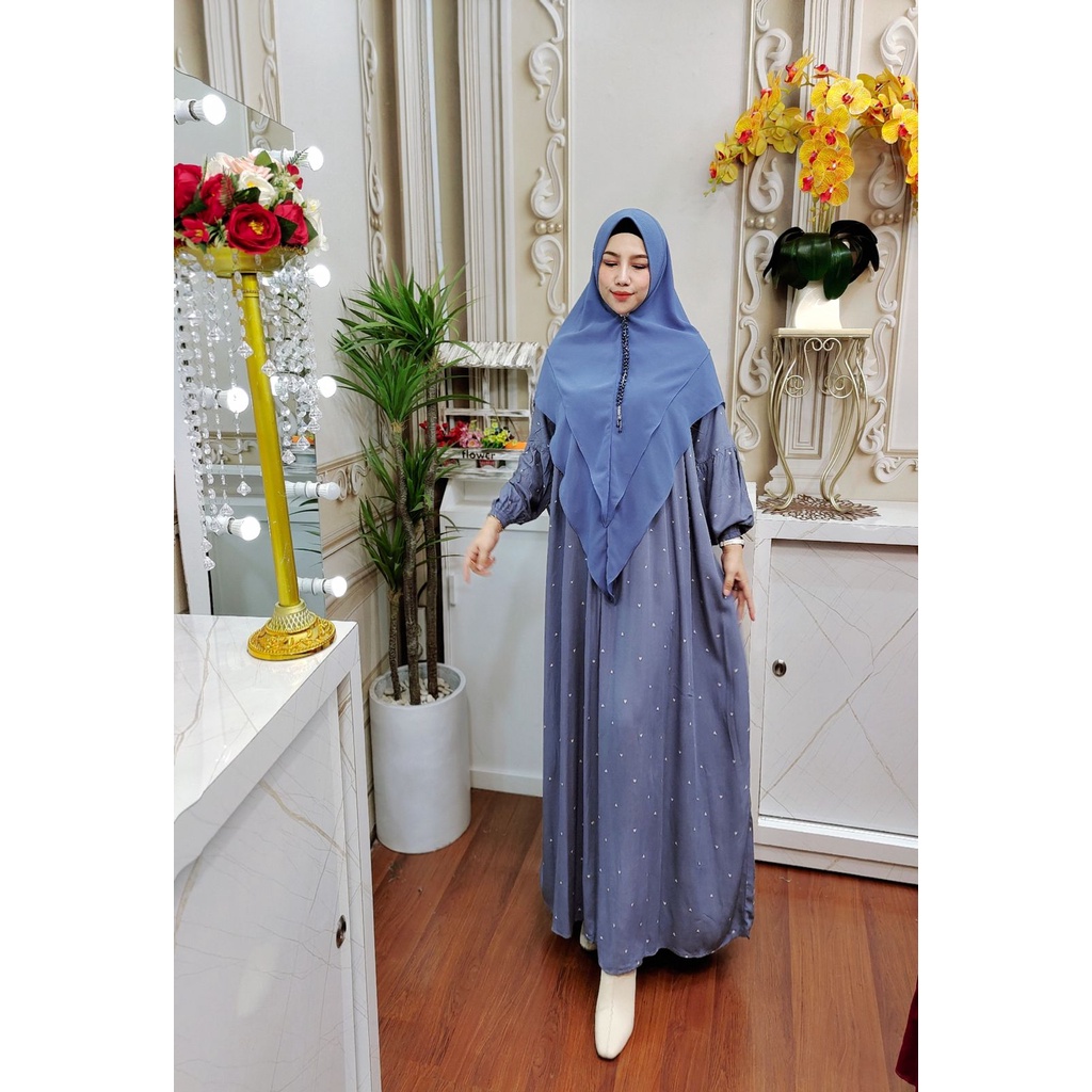 SET SYARI KATUN RAYON UNIQLO ORIGINAL ZAHRA