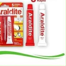 

Lem Araldite Merah 5 Menit Rapid - Lem Epoxy Besi