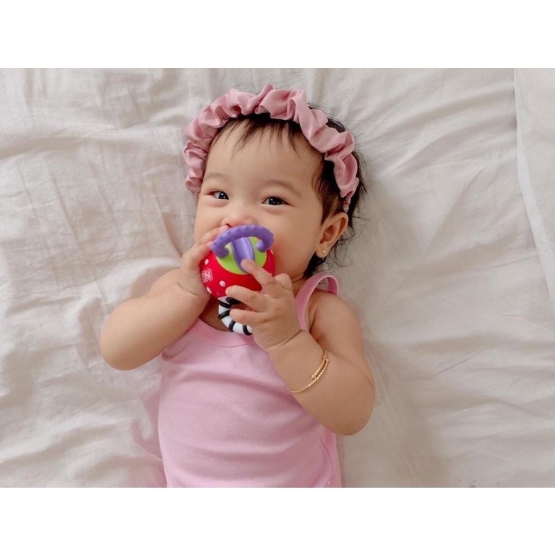 Bandana Bayi Scrunchie (Newborn - 3 Tahun) Bando Bayi Kerut Bandana Anak Bando Anak Bandana Bayi Anak