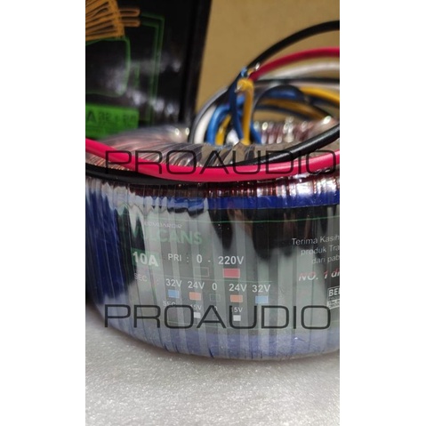Trafo Toroid Donat 10 A 32 V 24 V 10A 32V 24V Vulcans Original