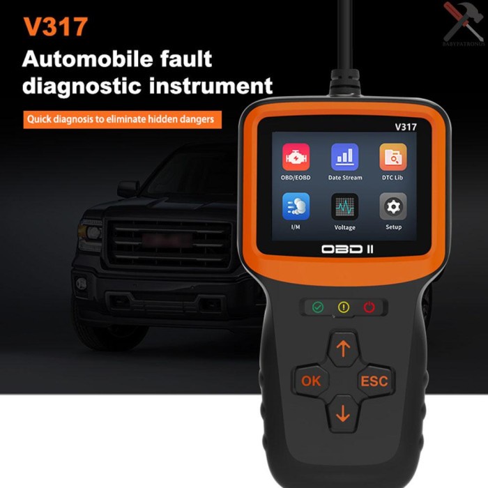 Alat Scanner Diagnostik Mesin Mobil OBD II Untuk Semua OBD II