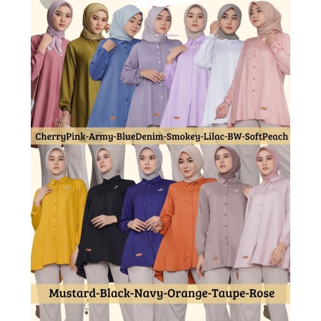 Vajra Blouse  ORIGINAL Nadheera Luxury ( READY STOK SIAP KIRIM)
