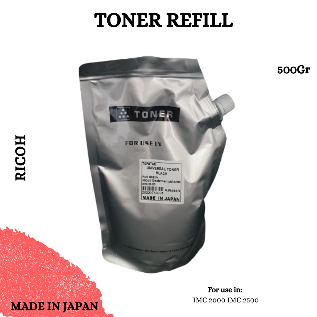 TONER REFILL RICOH GESTETNER IMC 2000 2500