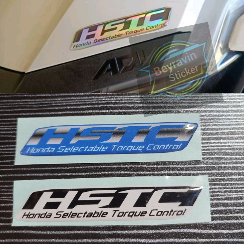 STICKER EMBLEM HONDA HSTC TIMBUL 3D