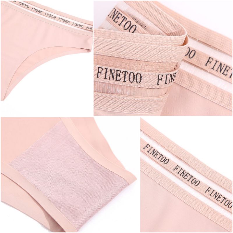 FINETOO FT35 Sexy Celana Dalam Wanita Thong Women Silky Panty Soft G-string