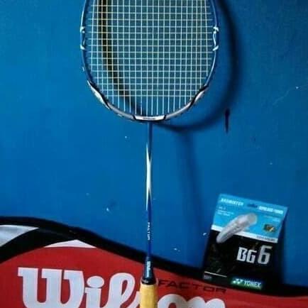 Raket Badminton Wilson K Factor + BG 66 ( Pasang )