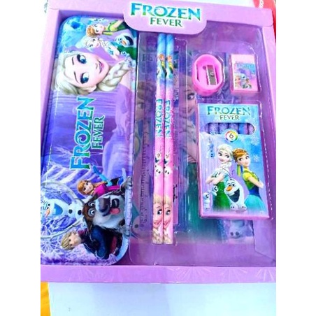 

LANGSUNG CHECKOUT ボ Kotak pensil set crayon / Alat tulis sekolah / stationary set / ATK karakter / pony /Spiderman / princess / minion Q☽