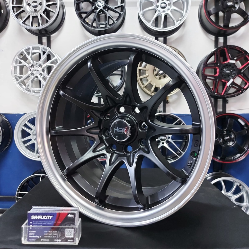 Velg Mobil R15 Hsr Hiroshima Buat Freed Brio Calya Yaris Simplicity Medan