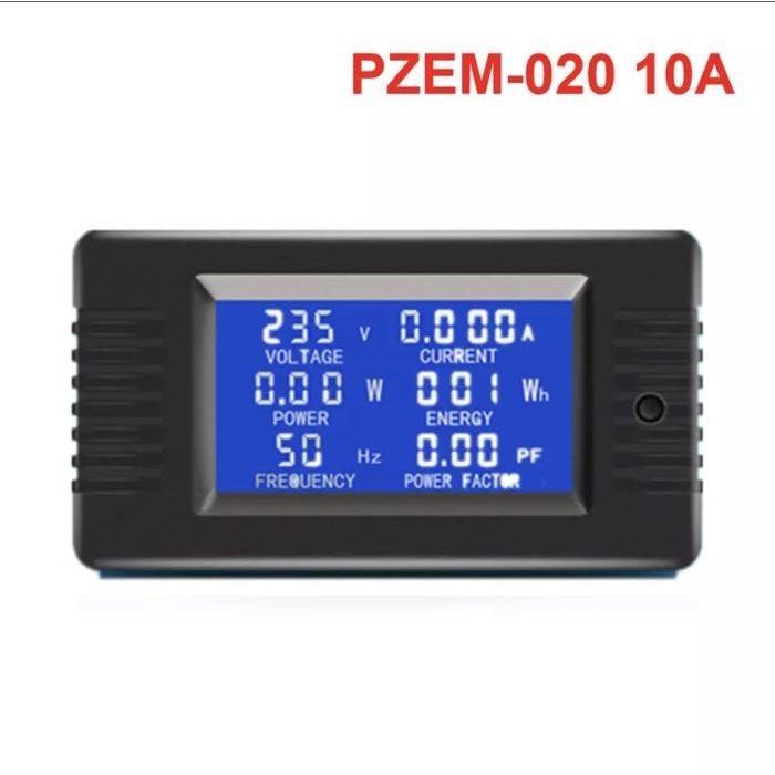 Voltmeter Watt Meter Ac 220V 10A Pzem-020 Voltmeter Amper Power Energy