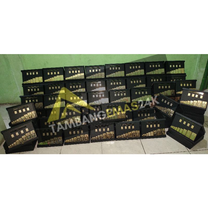 Dummy Emas Batangan model box / replika logam mulia Antam /Dummy LM box