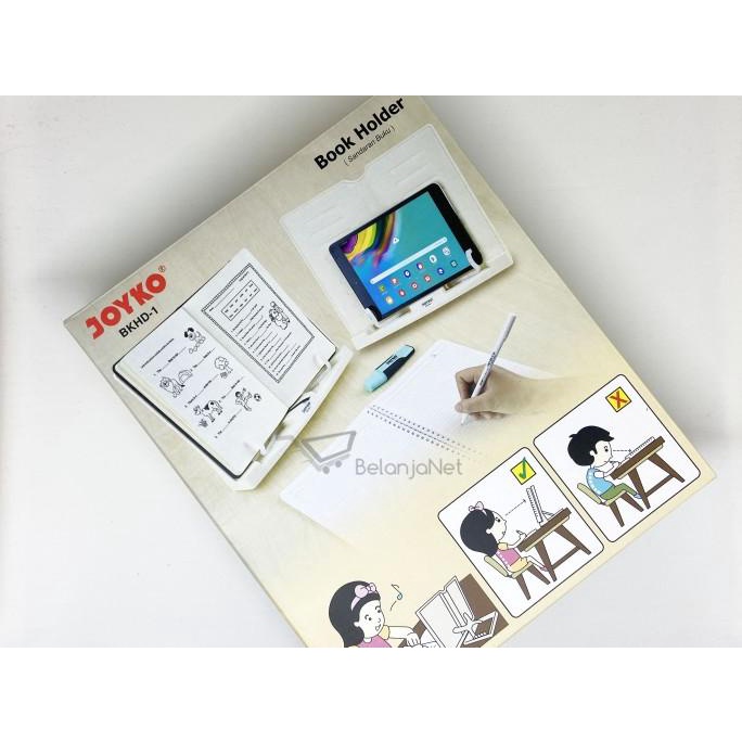 

Penyangga Buku Book Holder Reading Stand Book Portable BKHD-01 Joyko