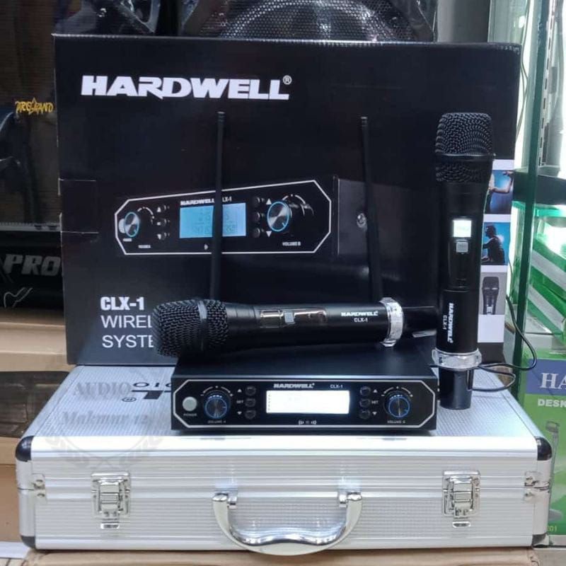 mic wireless hardwell clx-1 clx 1 handheld original hardwell clx1