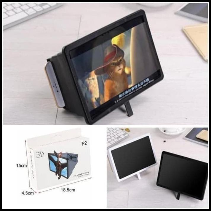 3D Phone Enlarger - Kaca Pembesar Layar Hp, Proyektor Mini