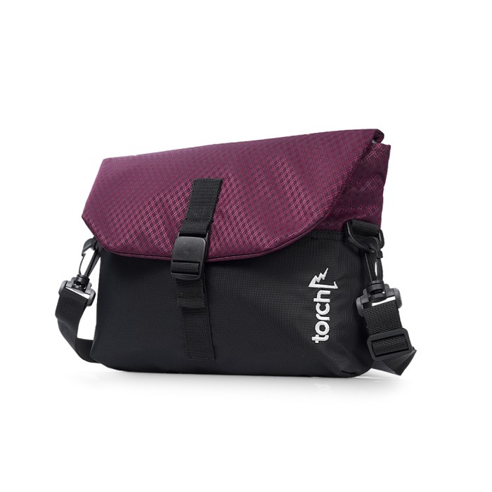 PROMO BISA COD TAS SELEMPANG PRIA Torch Tas Selempang Bahu Pria Wanita - Sling Bag Travel Pouch Naju