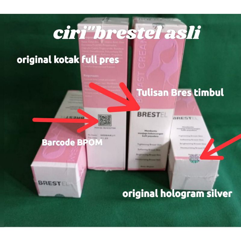 BRESTEL ASLI ORIGINAL BPOM KRIM PEMBESAR PAYUDARA