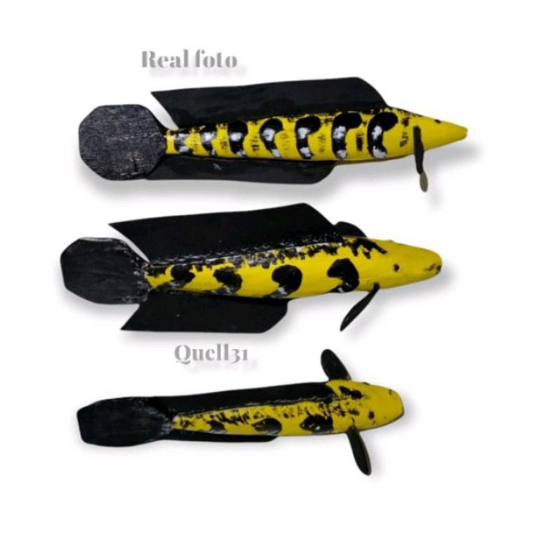 tc✺Terbatas✮ Patung/Mainan ikan chana maru 10-12 cm D35 ✺