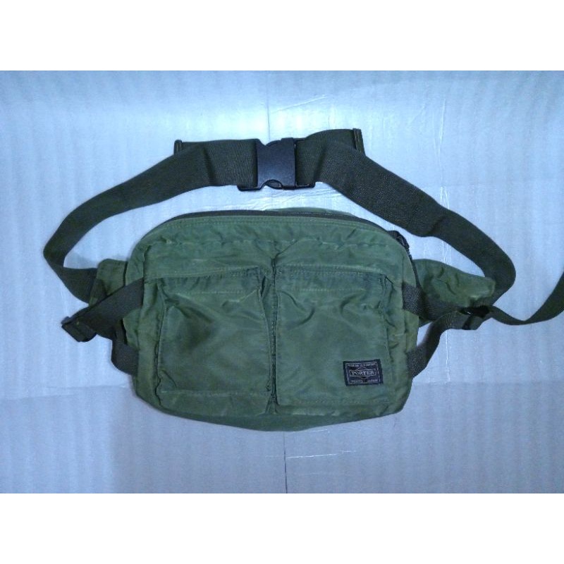 51 Porter Yoshida & Co. Tanker Series Waistbag Olive Green