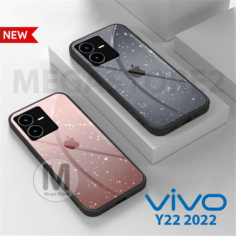 VIVO Y22 2022 [ MG-202 ] Softcase Kaca VIVO Y22 2022 Case Hp VIVO Y22 2022 Casing Hp VIVO Y22 2022 S