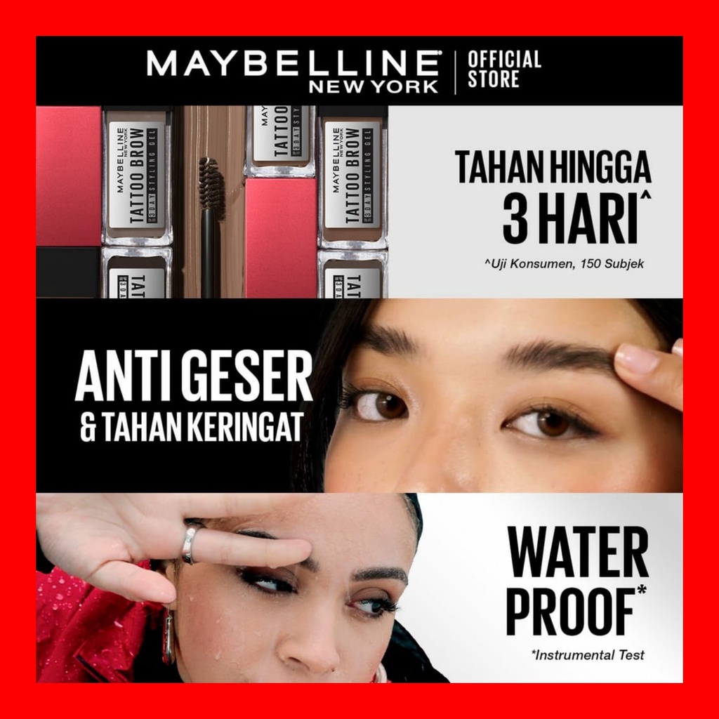 MAYBELLINE TATTO BROW UP TO 3DAY STYLING GEL