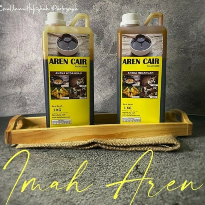 

Gula Aren Cair 1 Kg Halal 100% Alami Gula Semut/Palm Sugar Syrup