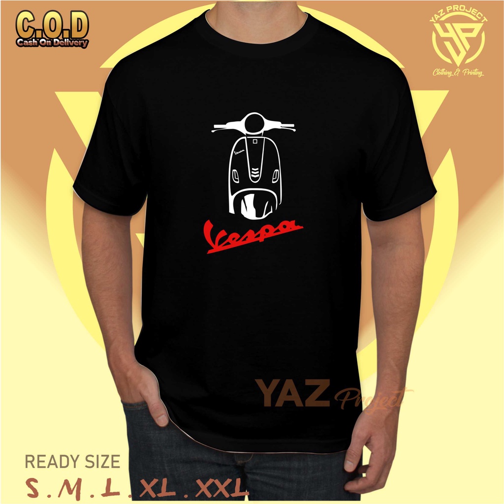 KAOS BAJU VESPA MATIC / KAOS VESPA