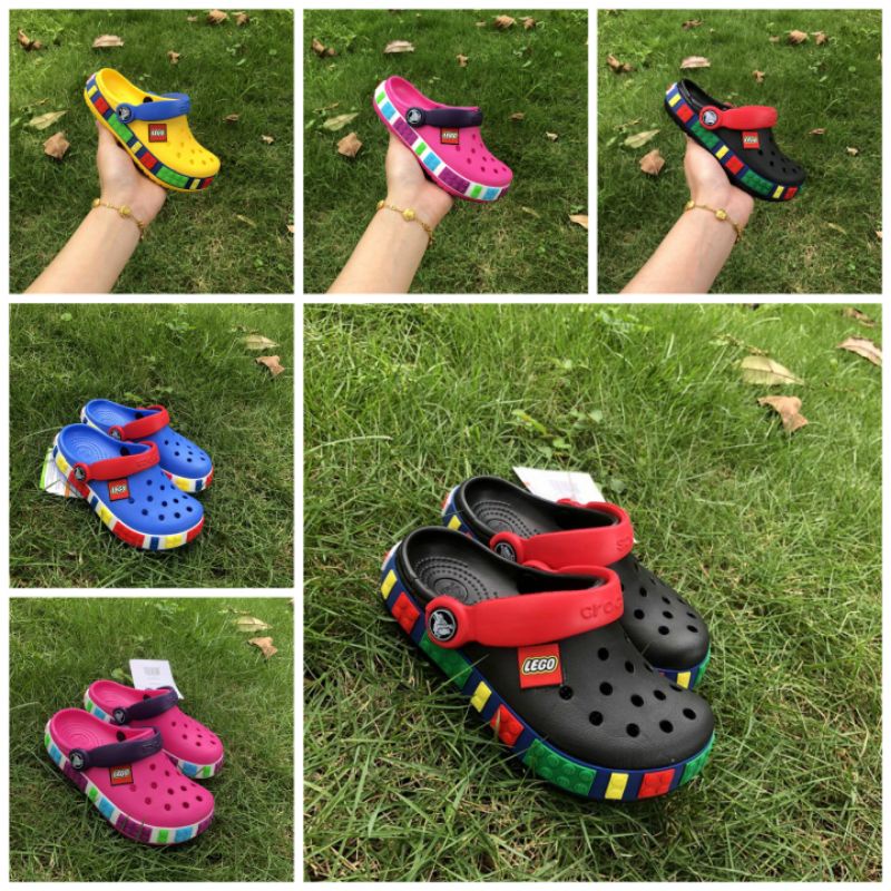 Crocs lego anak / kids junior / sandal anak