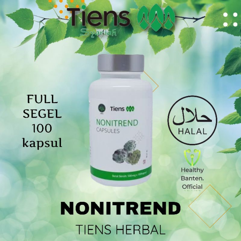 NONITREND TIENS 100 KAPSUL / OBAT HERBAL DARAH TINGGI / OBAT INSOMNIA