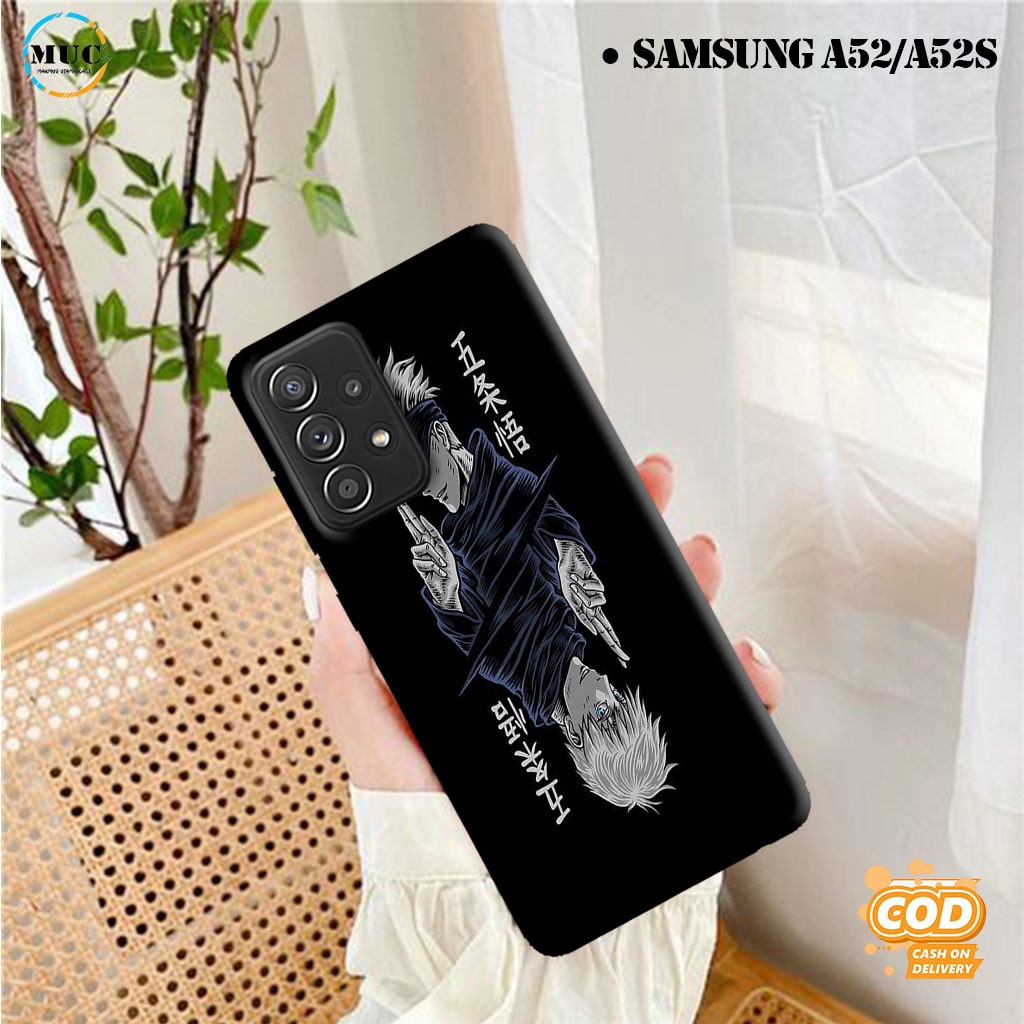 Case SAMSUNG A52/ A52S [AJK] Hardcase 3D Fullprint Fashion Anime Jujutsu Kaisen bumper kesing & cove
