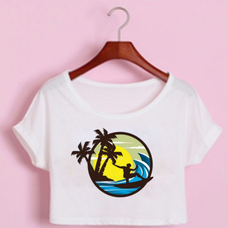 N2-KAOS KROPTOP BEACH BUAT MANTAI SUPER KEREN