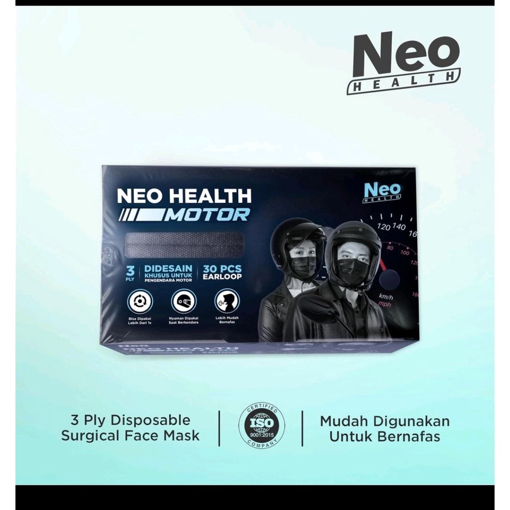 MASKER EARLOOP MEDIS NEO HEALTH BAHAN PREMIUM/ MASKER MEDIS/ MASKER PREMIUM