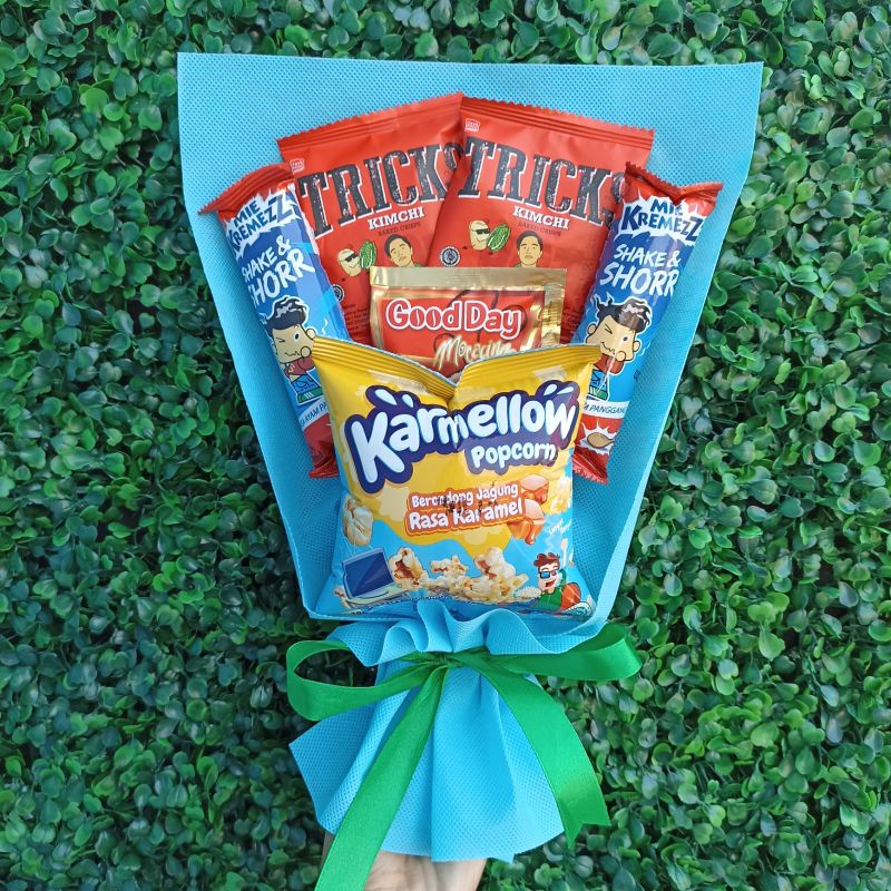 buket Snack/ BUKET SNACK / Hadiah WISUDA lucu hadiah wisuda
