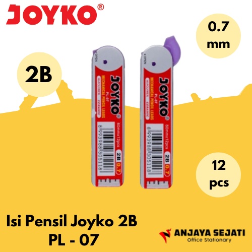 

Isi Pensil Joyko 2B PL - 07 | Perlusin (12pcs)