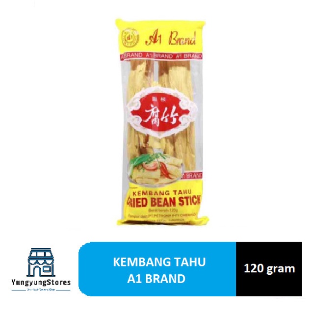 

NEW Kembang Tahu / Fucuk A1 Brand 120 Gram / Tauki / Dried Bean Stick