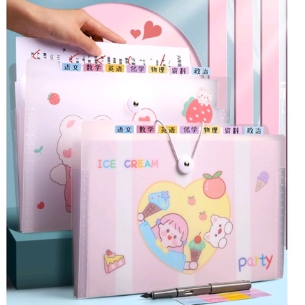 

File Folder Map Korea/Document Organizer/Folder Map Plastik/Stationary Korea/Map Sekolah