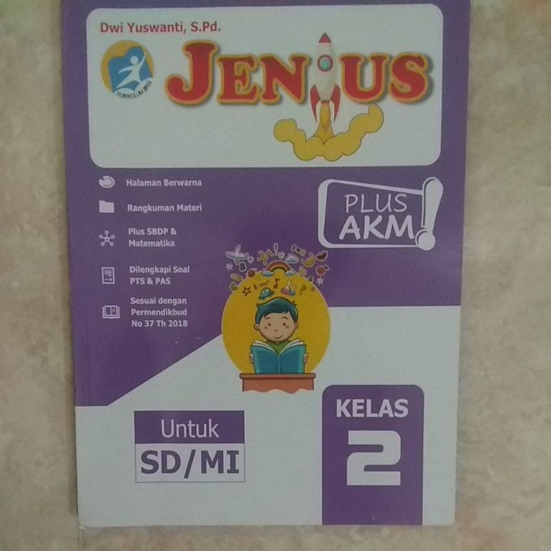 Jenius SD kelas 2 semester 1 plus AKM