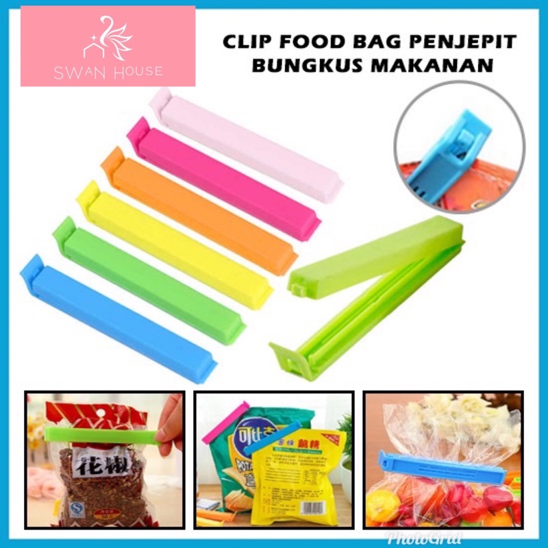 Penjepit Plastik Kemasan Snack 3PC / Penjepit Kemasan Makanan Ringan SH T28