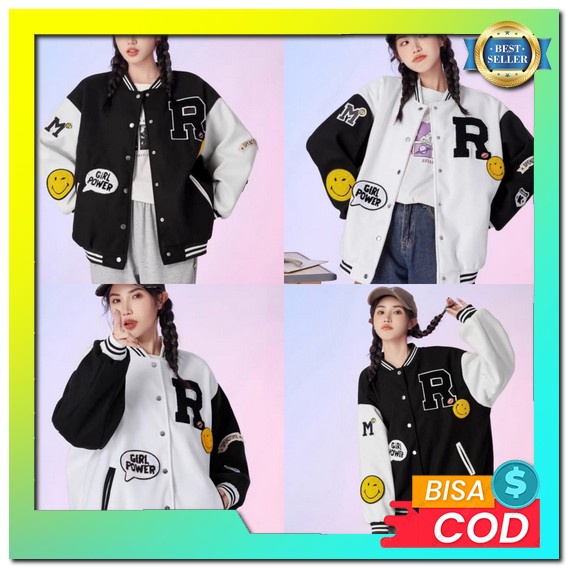 Jaket Varsity Baseball Bomber Pria Mothbless Boomber Varcity Jeket Varisty Versity Jacket Baseball B