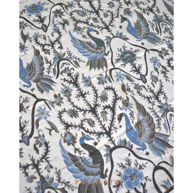 Kain Batik Tulis Warna Alam Indigofera 02