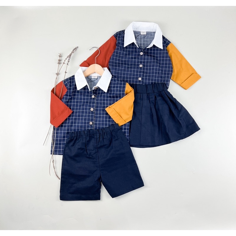 Heyminime KATE &amp; WILL Couple Set 1-4y | Setelan Anak