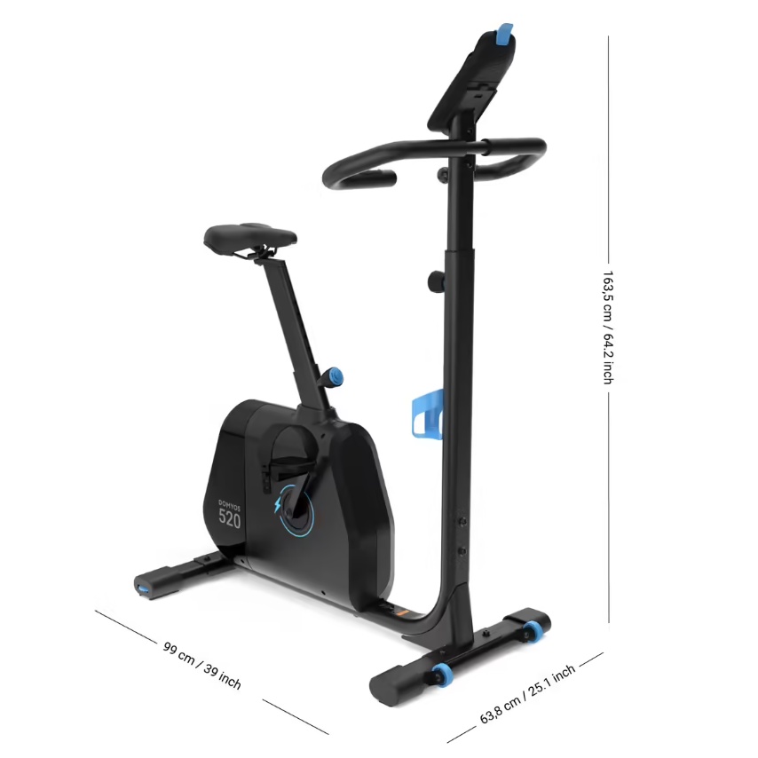 DOMYOS 520 Sepeda Statis Alat Gym/Fitness Exercise Bike