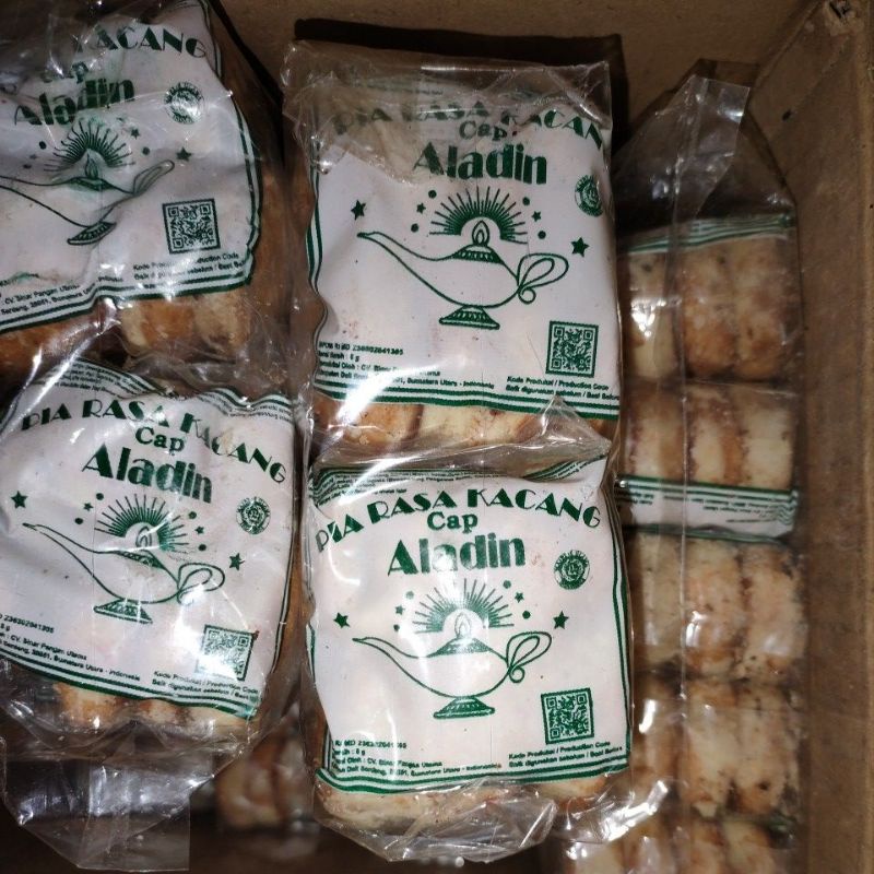

jajanan jadul roti kacang cap aladin kue kacang