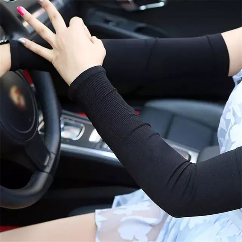 (handsocks) manset tangan lengan panjang/manset tangan tipis lembut bahan stoking