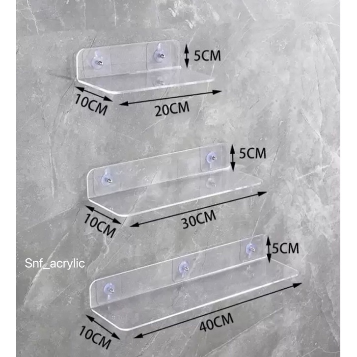 Rak Dinding Free Baut / Rak Persegi / Tatakan Rak dinding / Tatakan dinding Tempel / Rak dinding Tempel / Tatakan dinding akrilik / Rak dinding akrilik / Rak tempel dinding / Rak dinding/ rak hiasan dinding / Tatakan rak hiasan dinding / Hiasan dinding