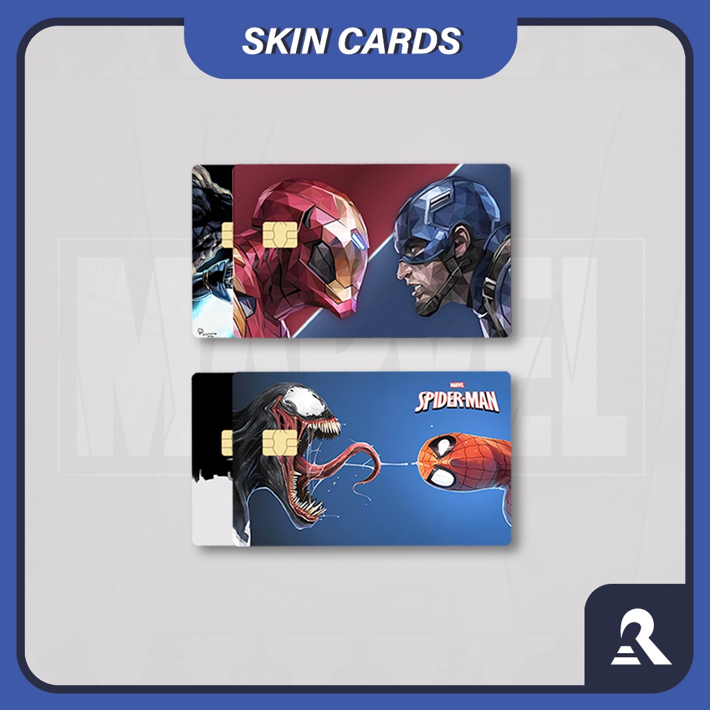 

Marvel Version (Skin / Sticker Kartu ATM, Flazz, Debit/Kredit) | Sticker ATM Murah | Recude Cards