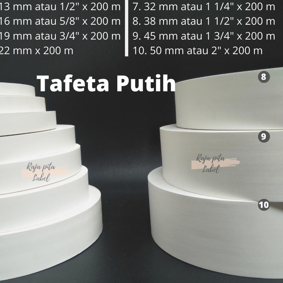 

PITA TAFETA / LAUNDRY PUTIH