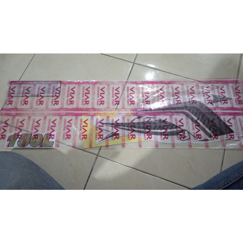 STICKER  VIAR STIKER VIAR MODEL SERI 2021