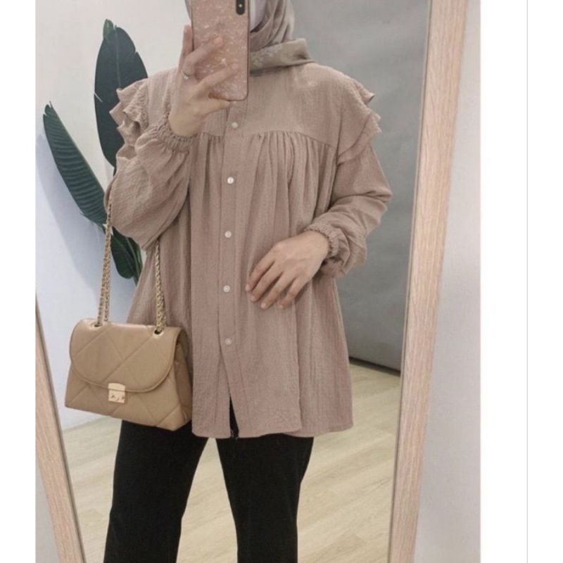 OYEN BLOUSE CRINKLE AIRFLOW