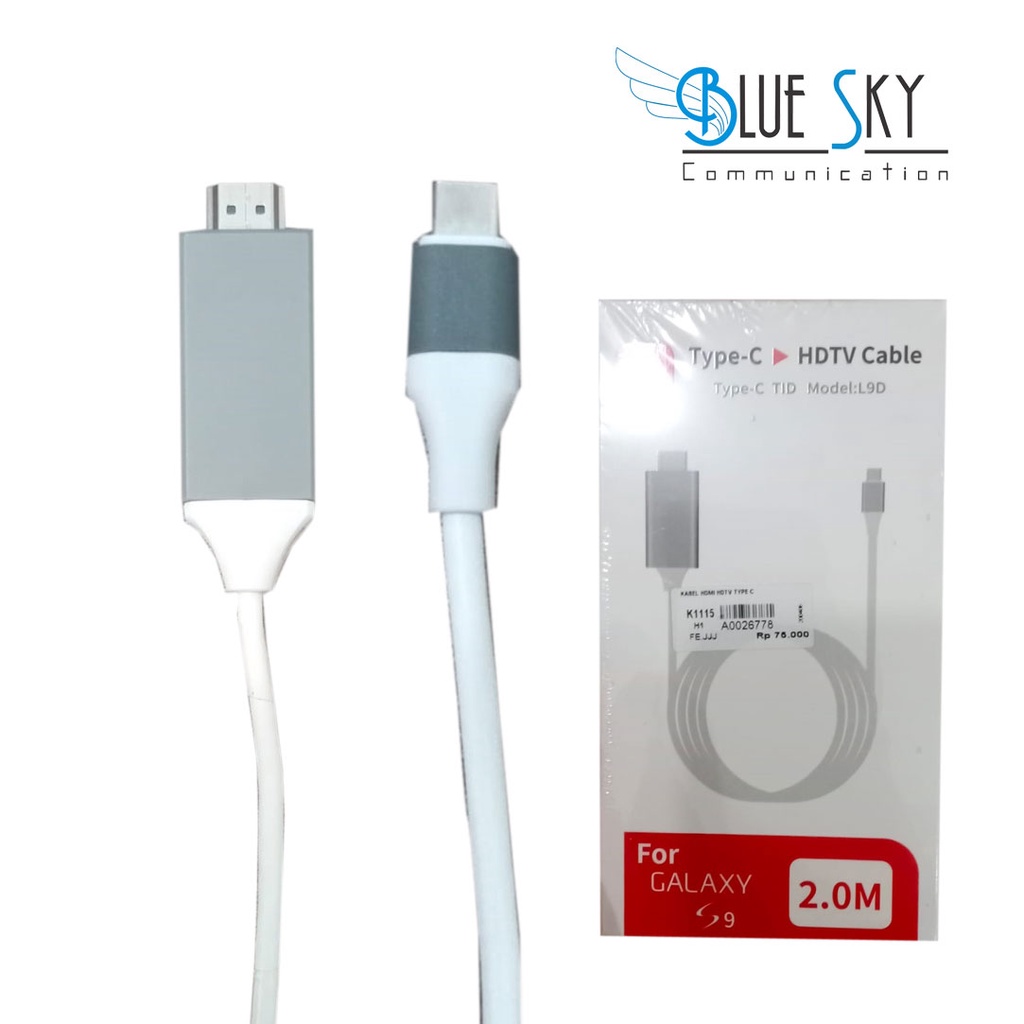 KABEL HDMI HDTV TYPE C