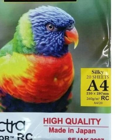 

kertas fotopaper spectra silky 260 gram