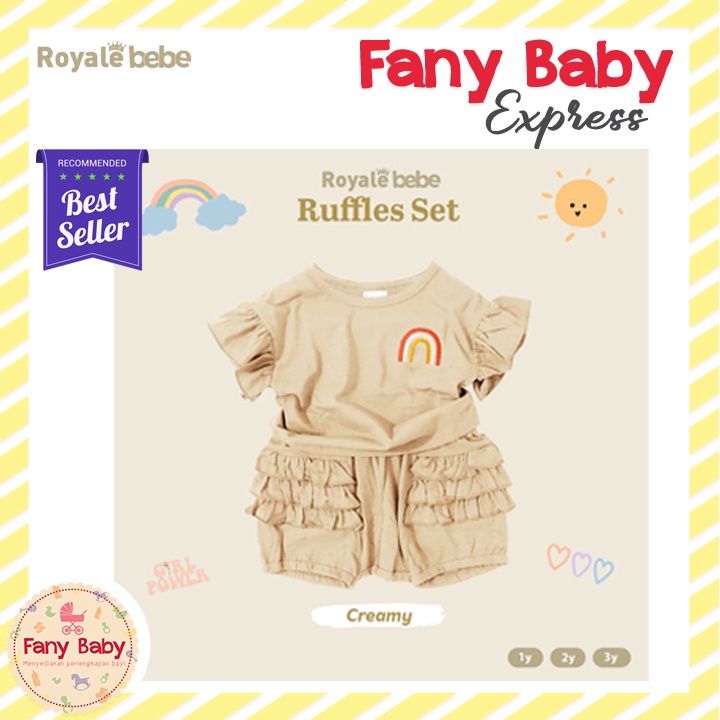 ROYALE BEBE RUFFLES SET